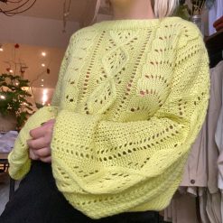 Risque Clothing DENNY Cable Knit Sweater