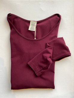 Coast To Coast Clothing Bamboo Scoop Neck L/S Top