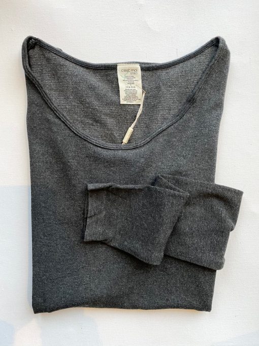 Coast To Coast Clothing Bamboo Scoop Neck L/S Top