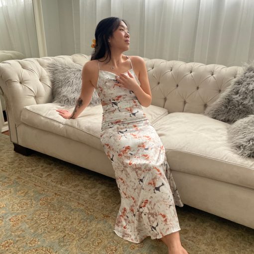 Risque NEVADA Backless Maxi Dress Spring 2022 Collection