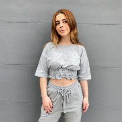 Risqué Clothing RUTHIE Ruche Waist Top