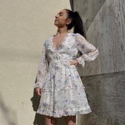 Risque KARRY Backless Floral Dress