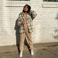 Risque AMAYA Plaid Shacket