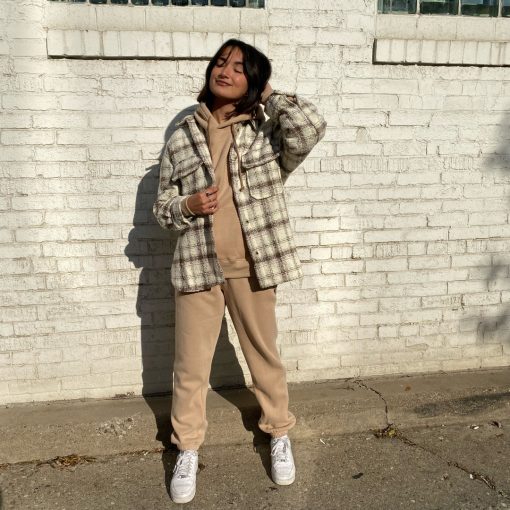 Risque AMAYA Plaid Shacket