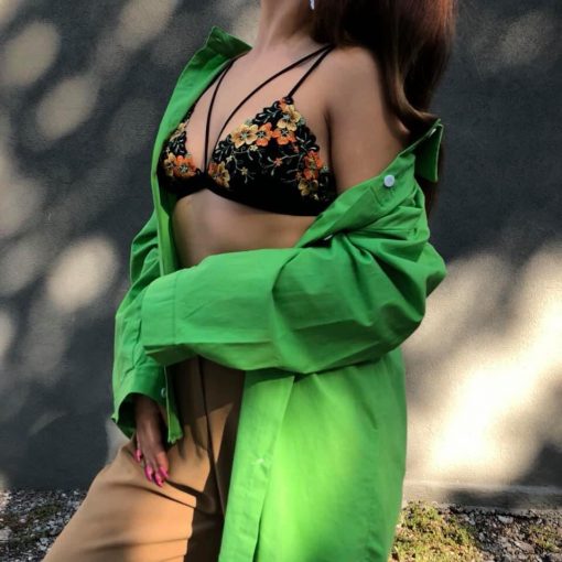 Coast To Coast ADLER Embroidered Lace Bralette Clothing