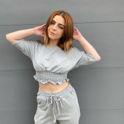 Risqué Clothing RUTHIE Ruche Waist Top