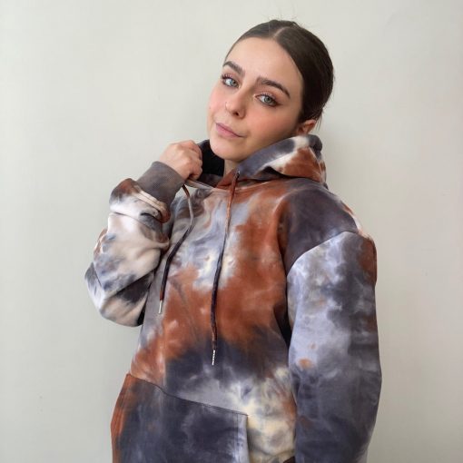 Risque IN MY HOODIE Tie Dye Hoodie