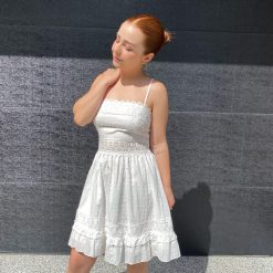 Risque Clothing DREAM Crochet Mini Dress