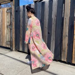 Risque CHANCE Floral Open Kimono Clothing