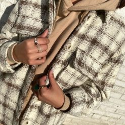 Risque AMAYA Plaid Shacket