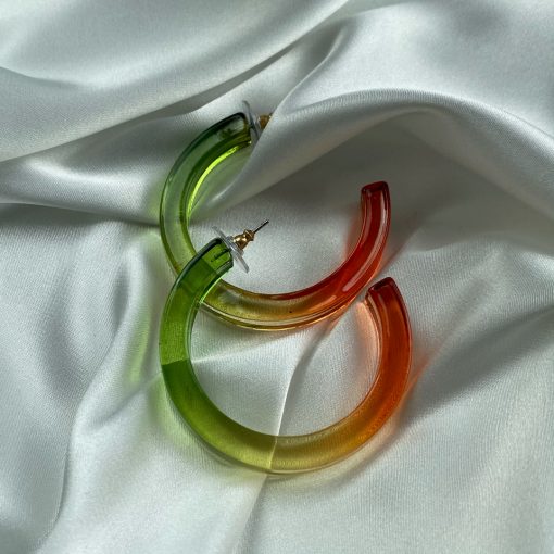 Risque Large Rainbow Hoops Accessories