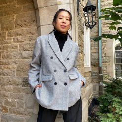 Luna Clothing AUSTIN Double Breasted Blazer