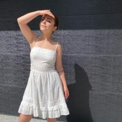 Risque Clothing DREAM Crochet Mini Dress