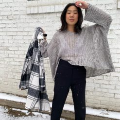 Risque TAYLOR Oversized Loose Knit Sweater Clothing